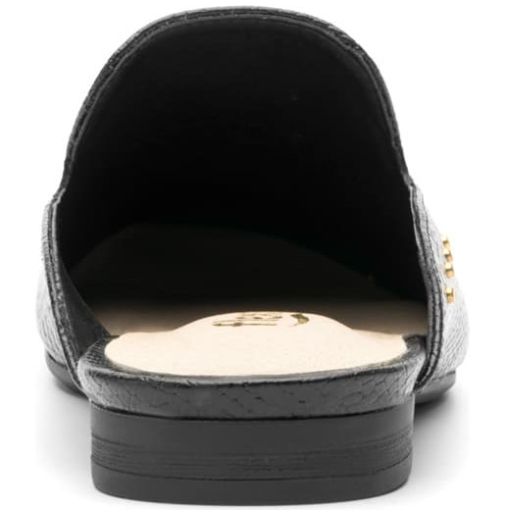 Sueco Textura Tipo Serpiente con Estoperoles Negro Flexi - Main Image