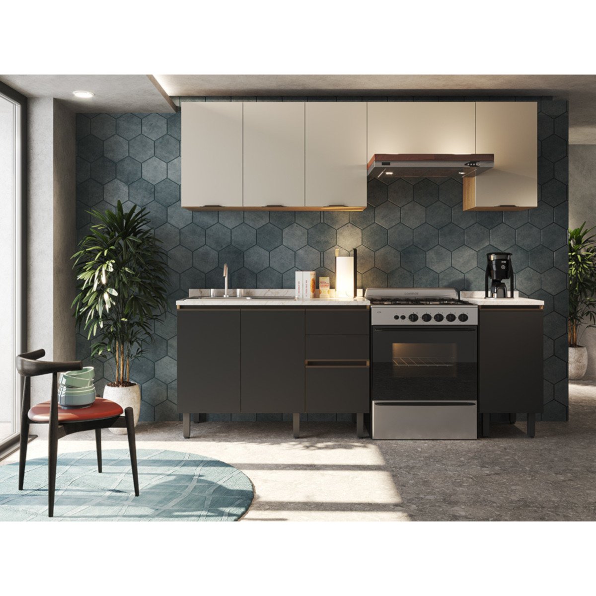 Cocina Frida 240Cm Bertolini
