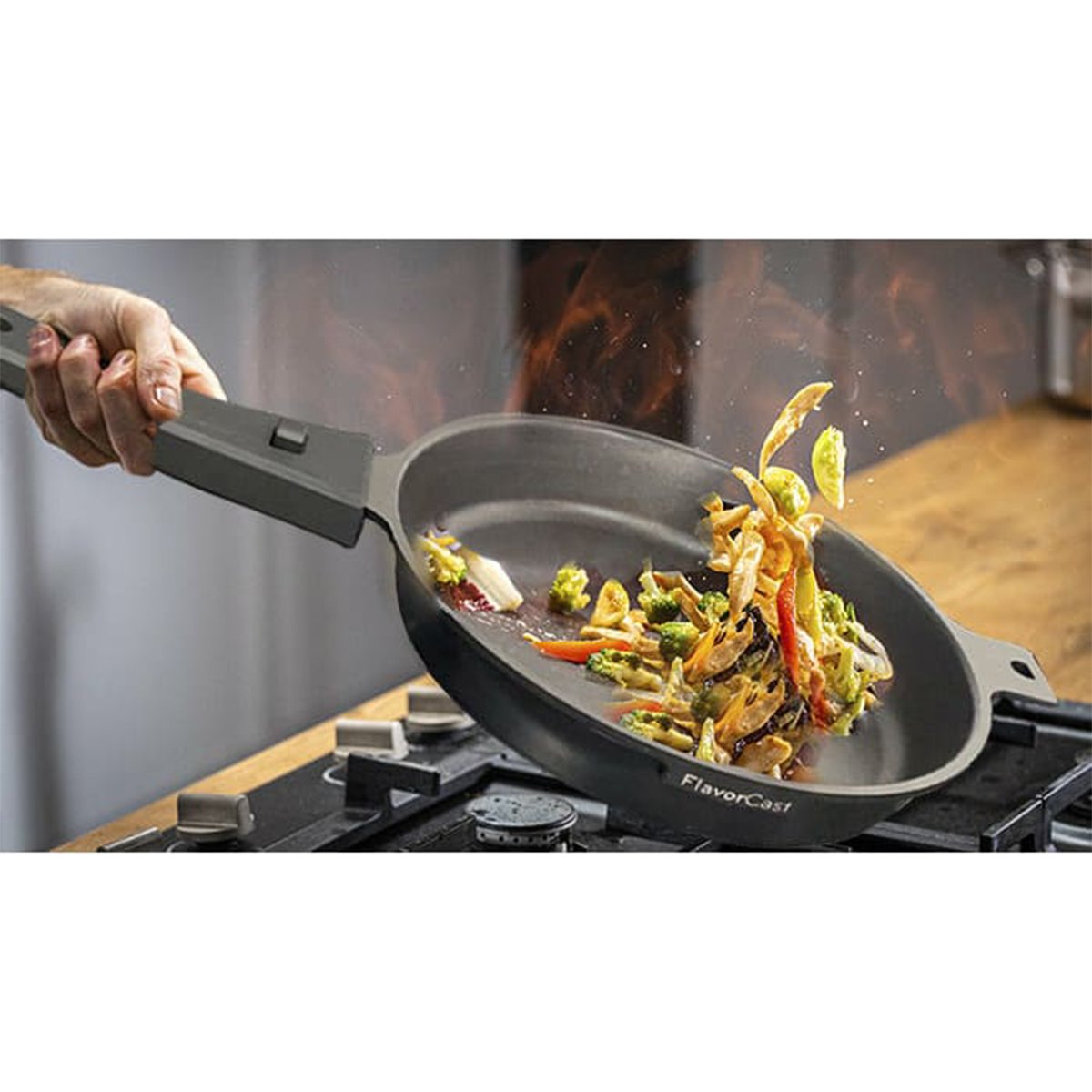 Set Flavorcast Gourmet 24 Cm Nicer Dicer Gourmet Flavorstone