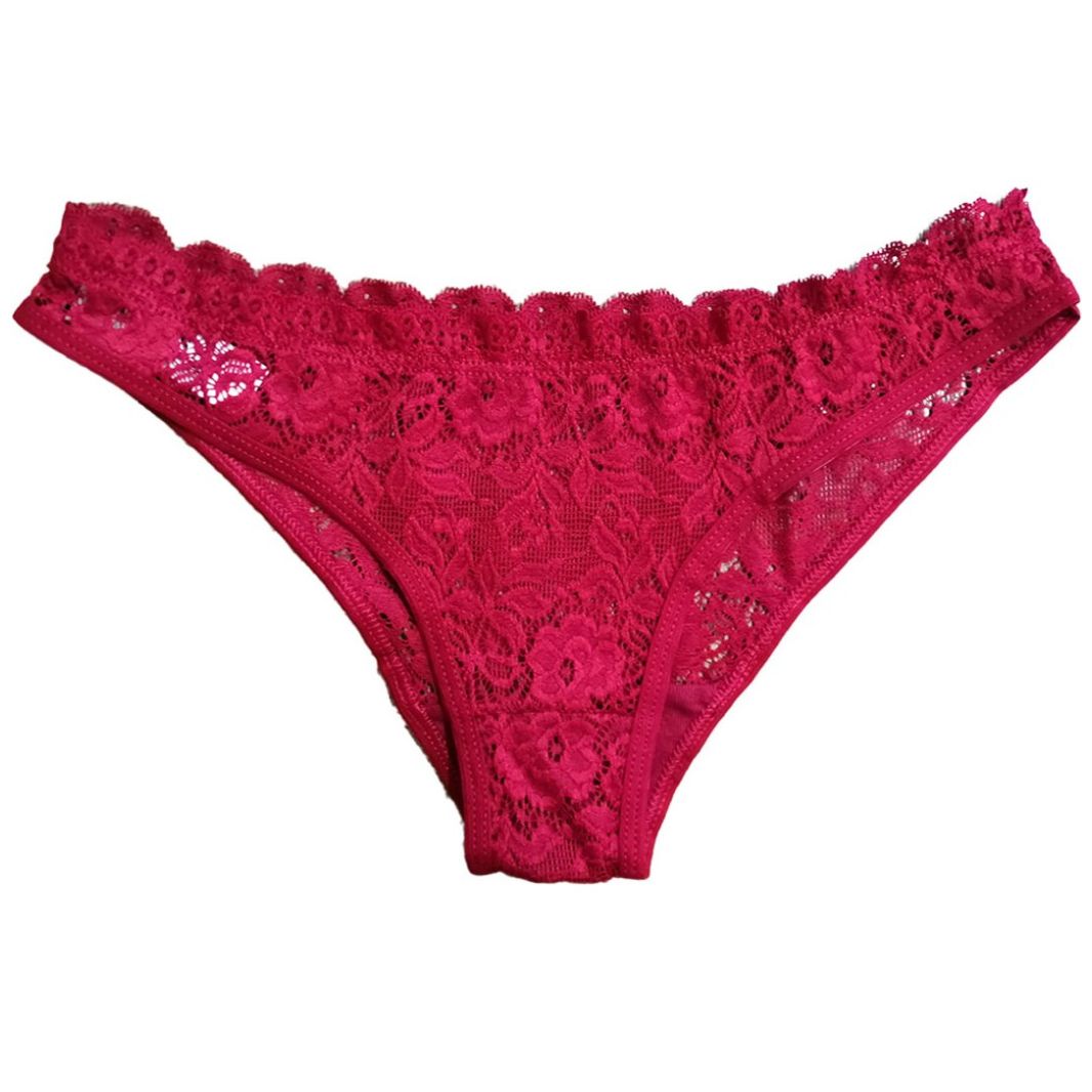 Bikini Encaje Rojo Zelina