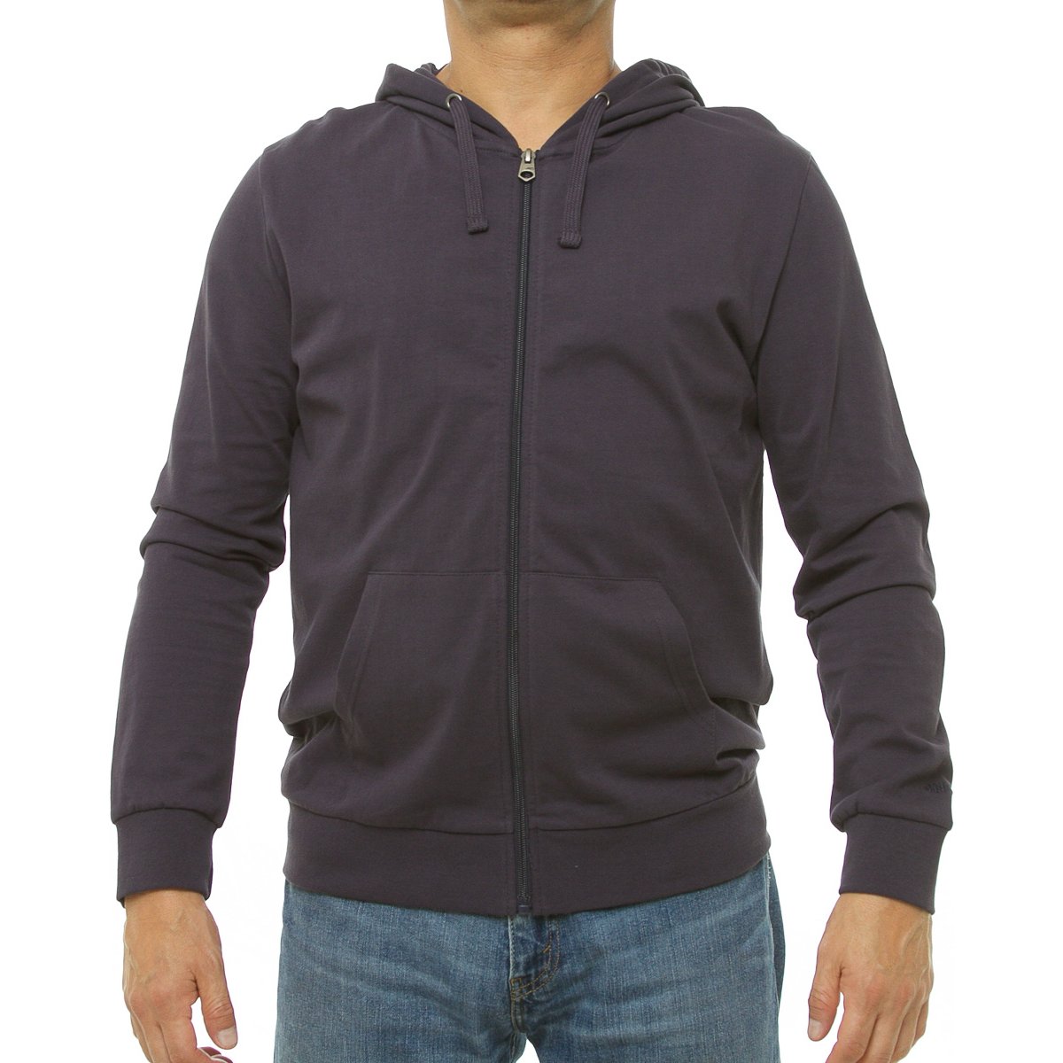 Sudadera Abierta De Viscosa Con Capucha De Sportcasual Para Hombre