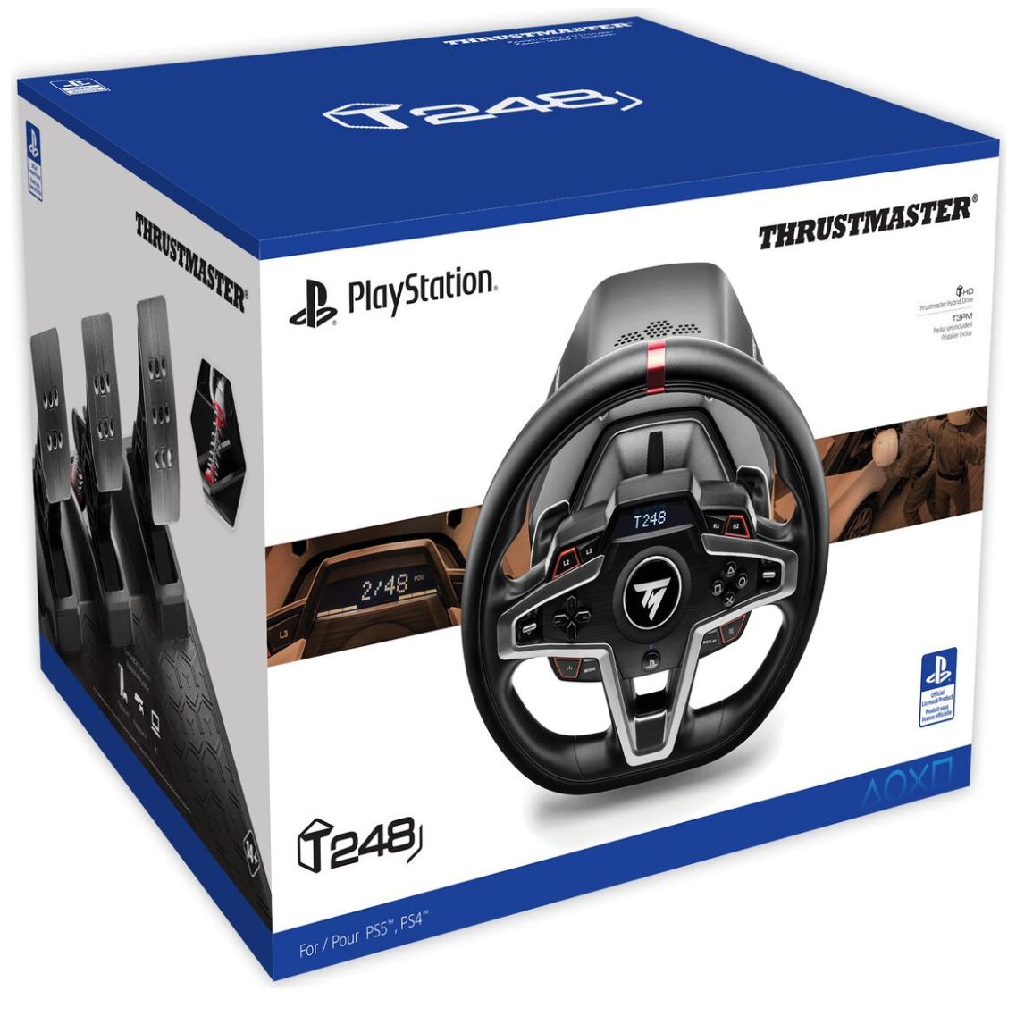 Volante Ps5 T248 Negro Thrustmaster