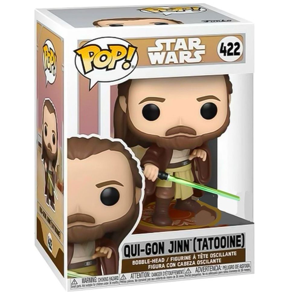 Funko Pop Star Wars Qui-Gon Jinn (Tatooine) 