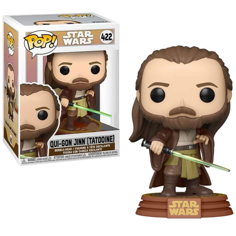 Funko Pop Star Wars Qui-Gon Jinn (Tatooine) 