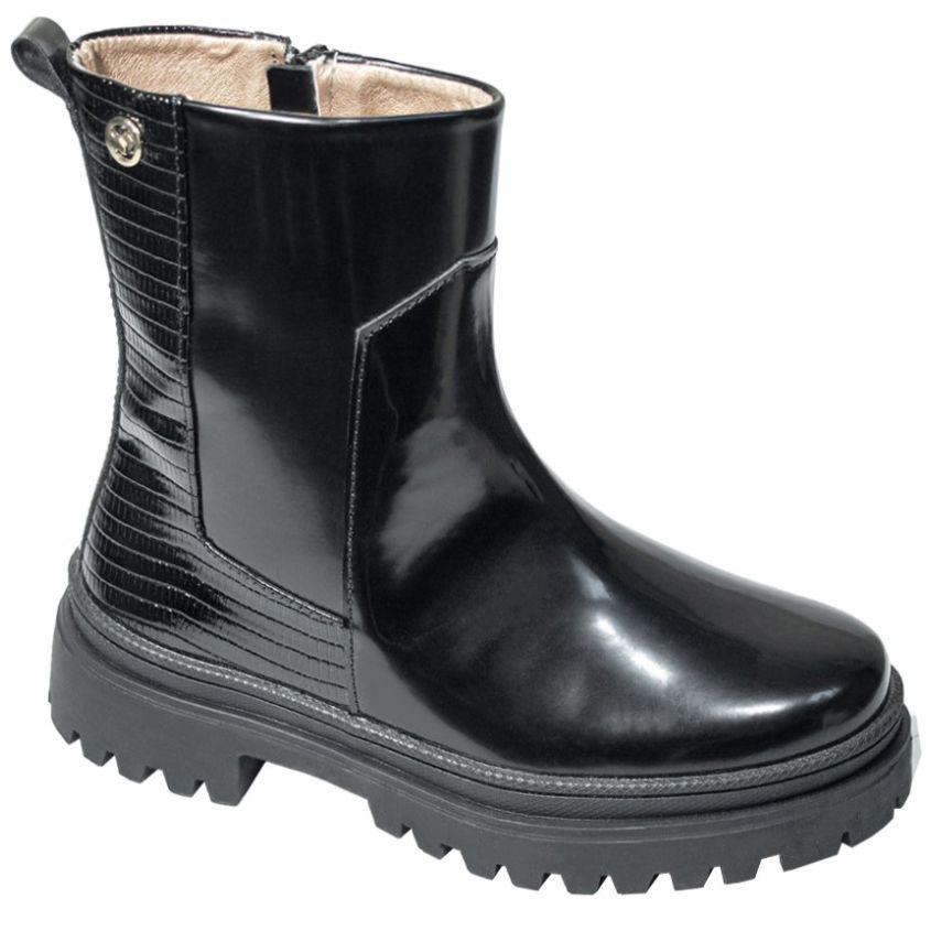 Bota Paris con El stico 22 25 Negro Ferrioni para Ni a