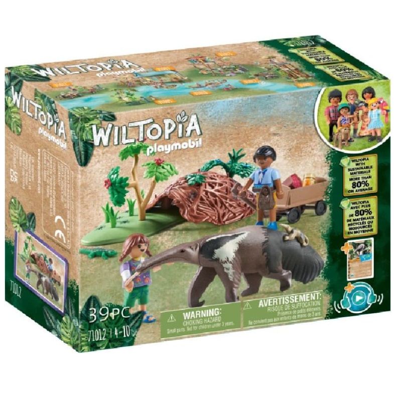 Cuidado Del Oso Hormiguero Witopia Playmobil Witopia