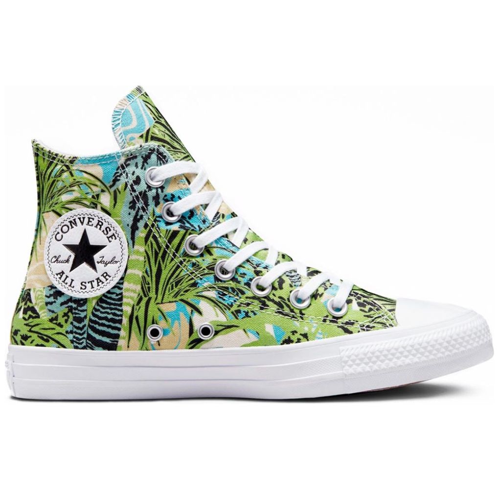 Tenis de Bota con Estampado Multicolor Converse para Mujer