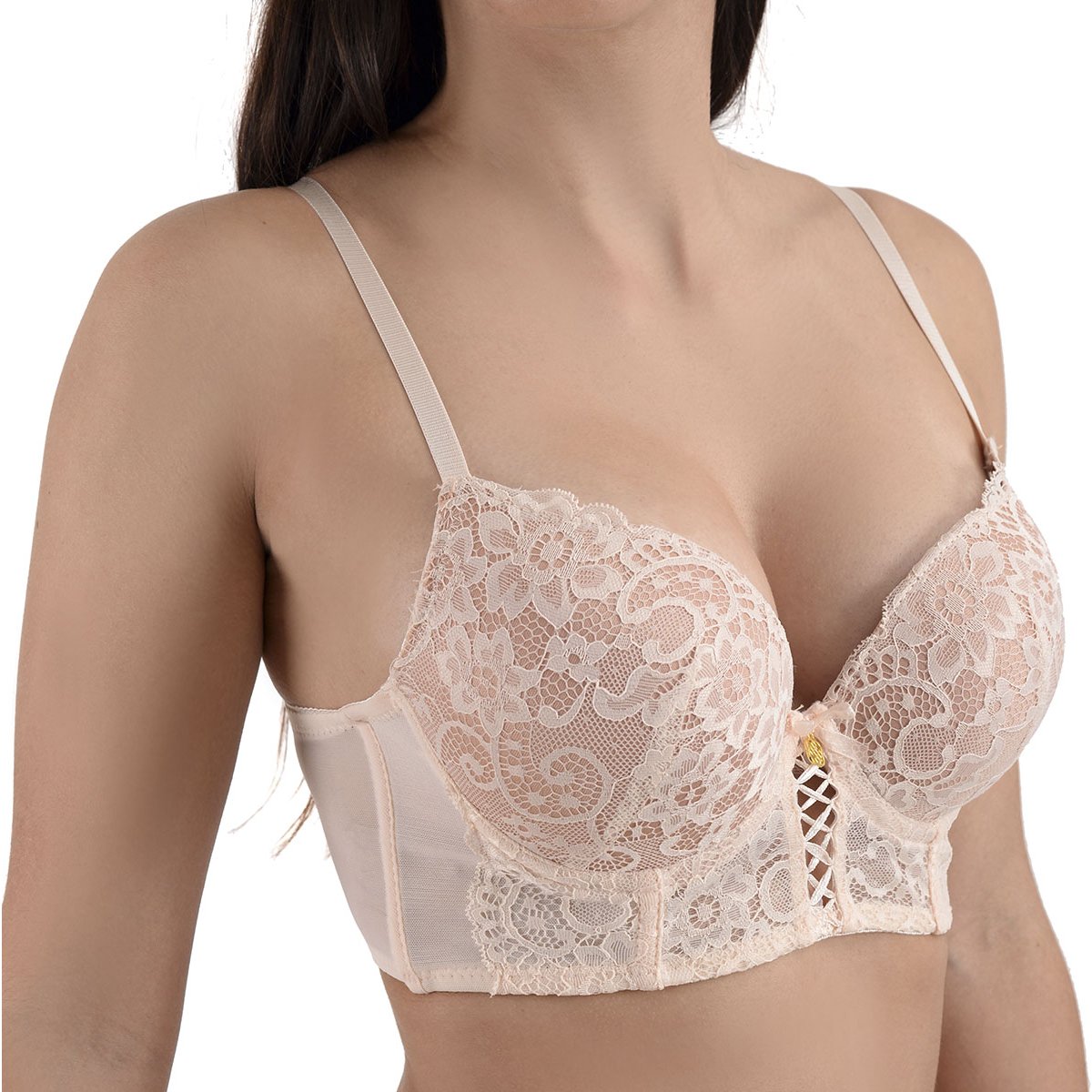 Set Brasier y Panty Encaje Daisy Fuentes Df2391Set