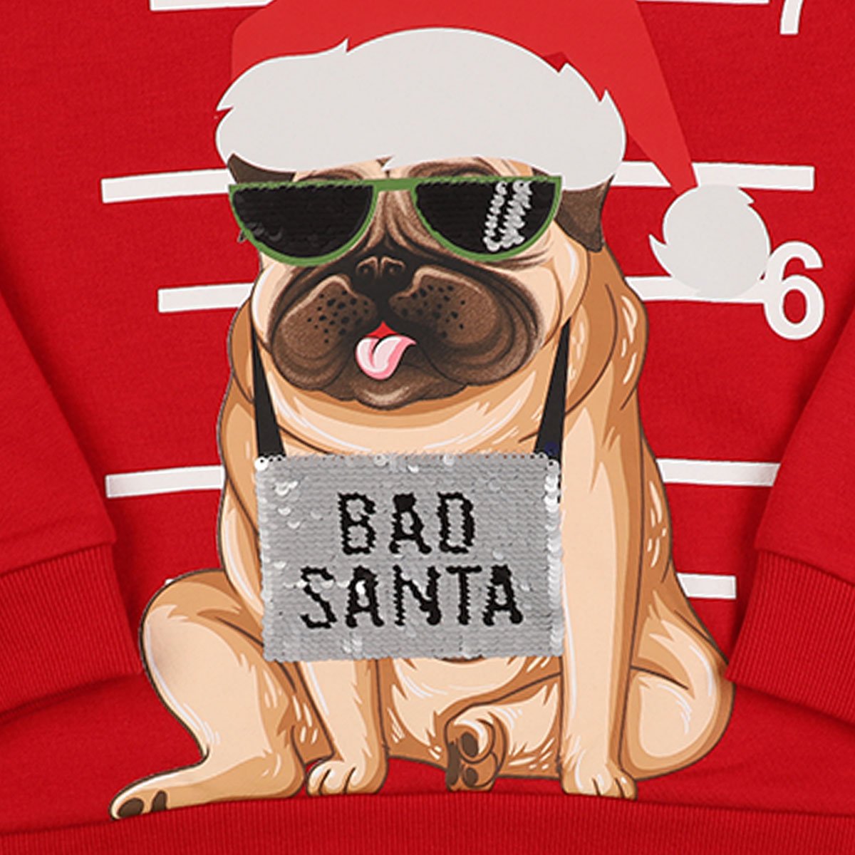 Sudadera de Lentejuela Navidad Jeanious para Bebé