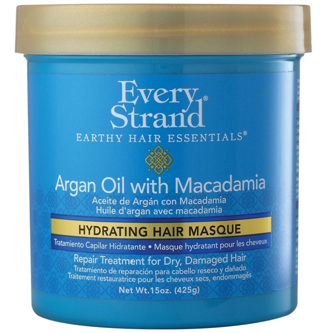 Every Strand Mascarilla Hidratante con Aceite de Argán y Macadamia 425G