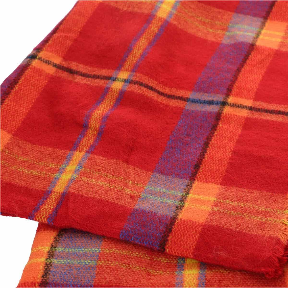 Maxi Bufanda Estampado de Cuadros