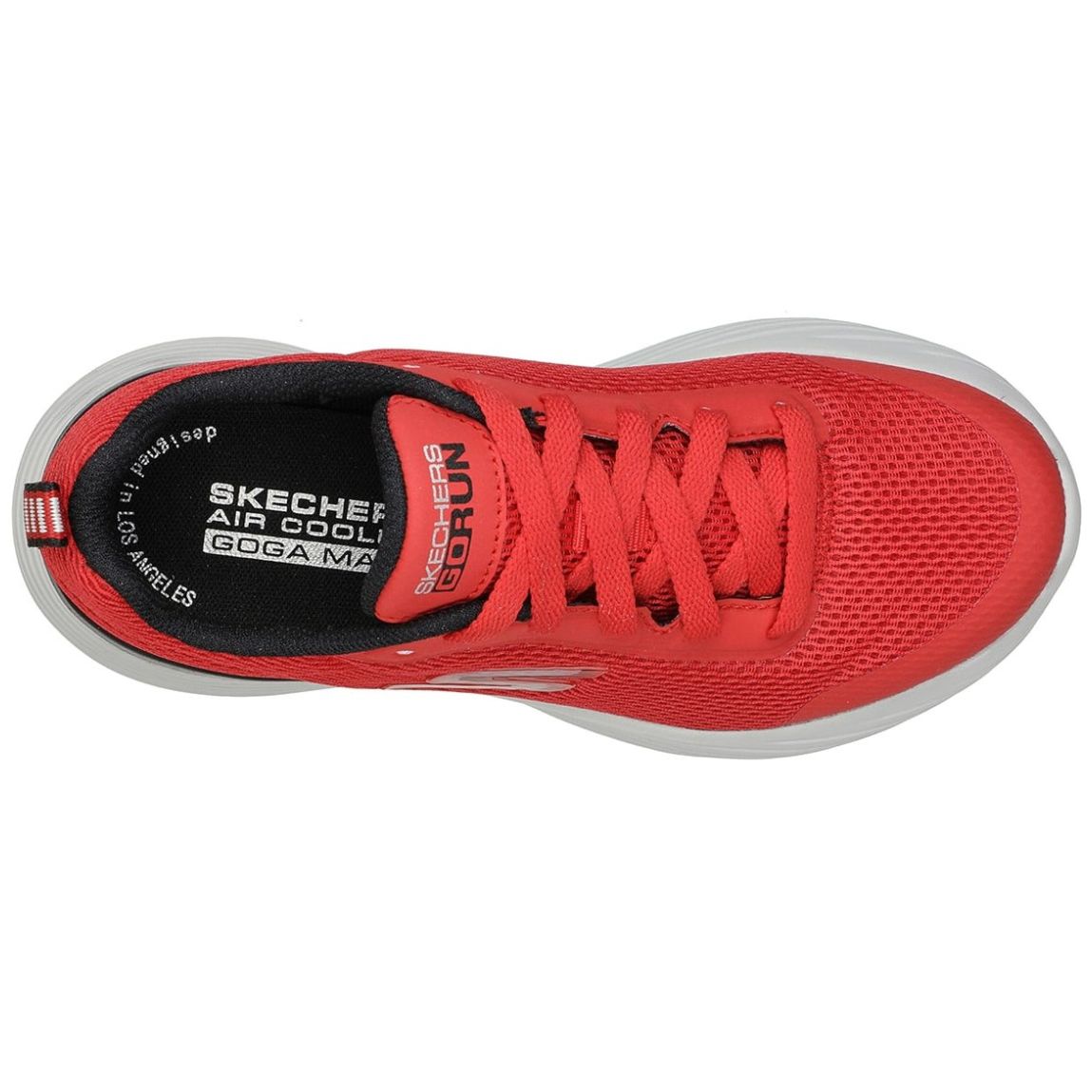 Tenis Go Run 400 17-23 Rojo Skechers para Niño