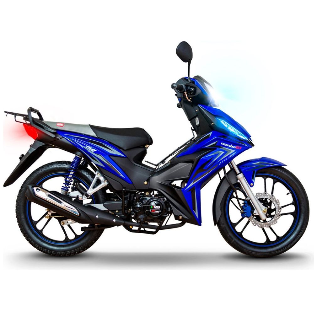 Motocicleta 2023 Mamba Gt 150Cc Azul Mb Motos
