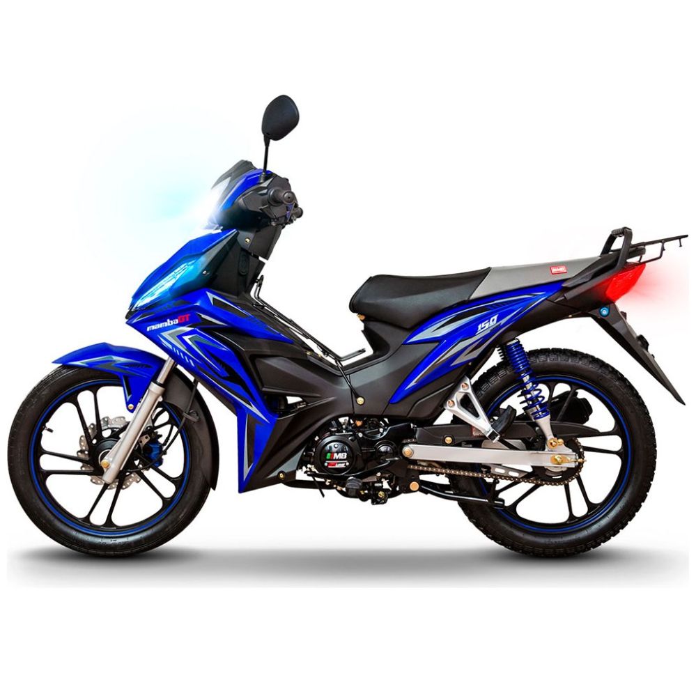 Motocicleta 2023 Mamba Gt 150Cc Azul Mb Motos