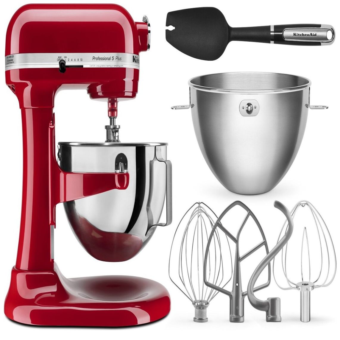 Batidora Profesional 5 Plus Color Rojo Kitchenaid