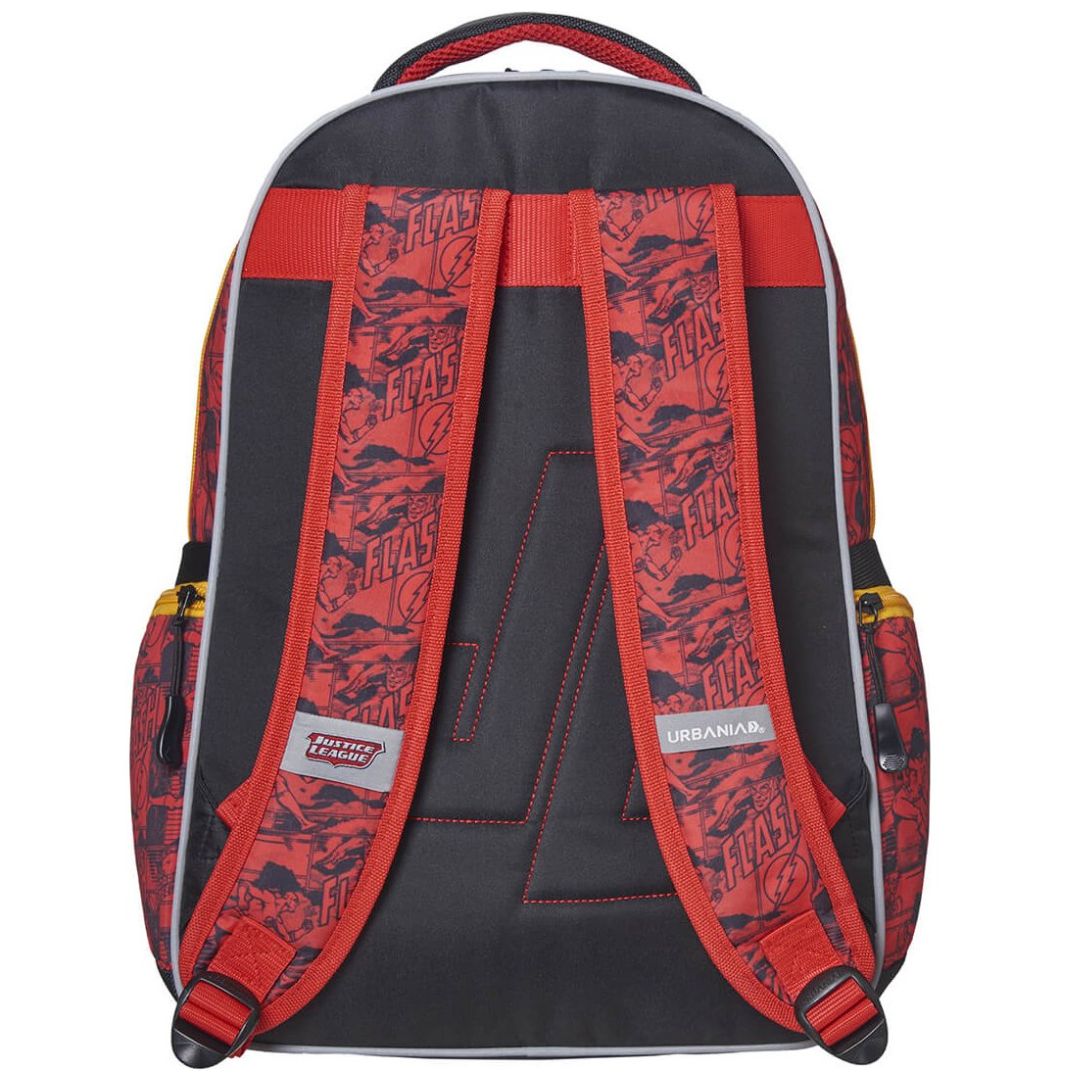 Mochila Comic Flash Justice League Rojo Fotorama