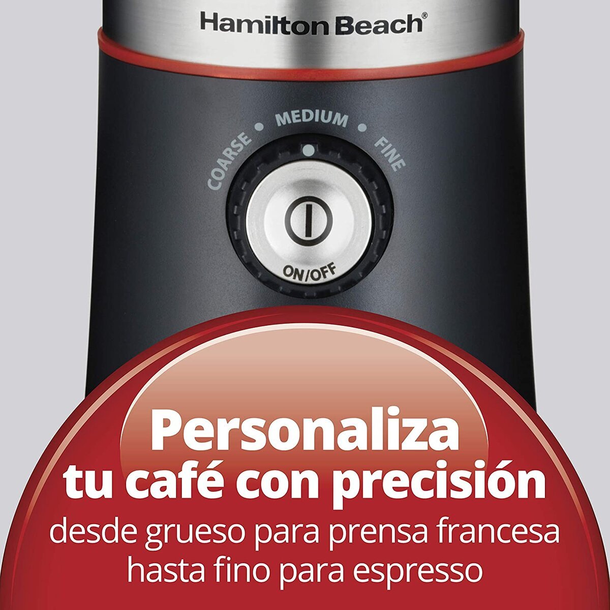 Combo Cafetera Programable Y Molino de Café Hamilton Beach