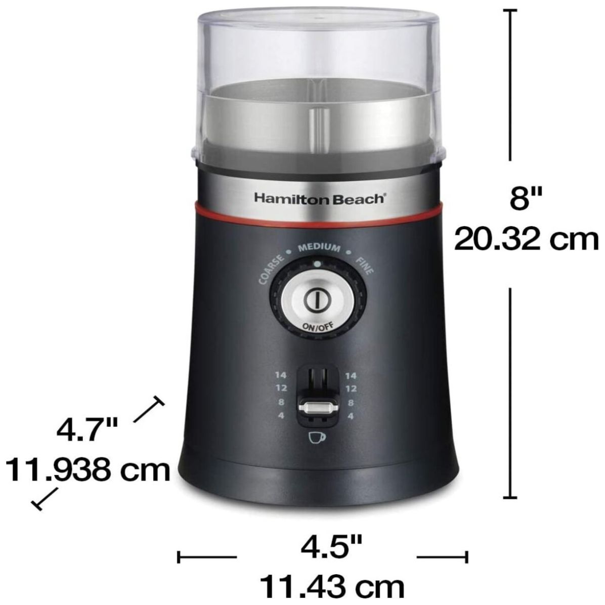 Combo Cafetera Programable Y Molino de Café Hamilton Beach