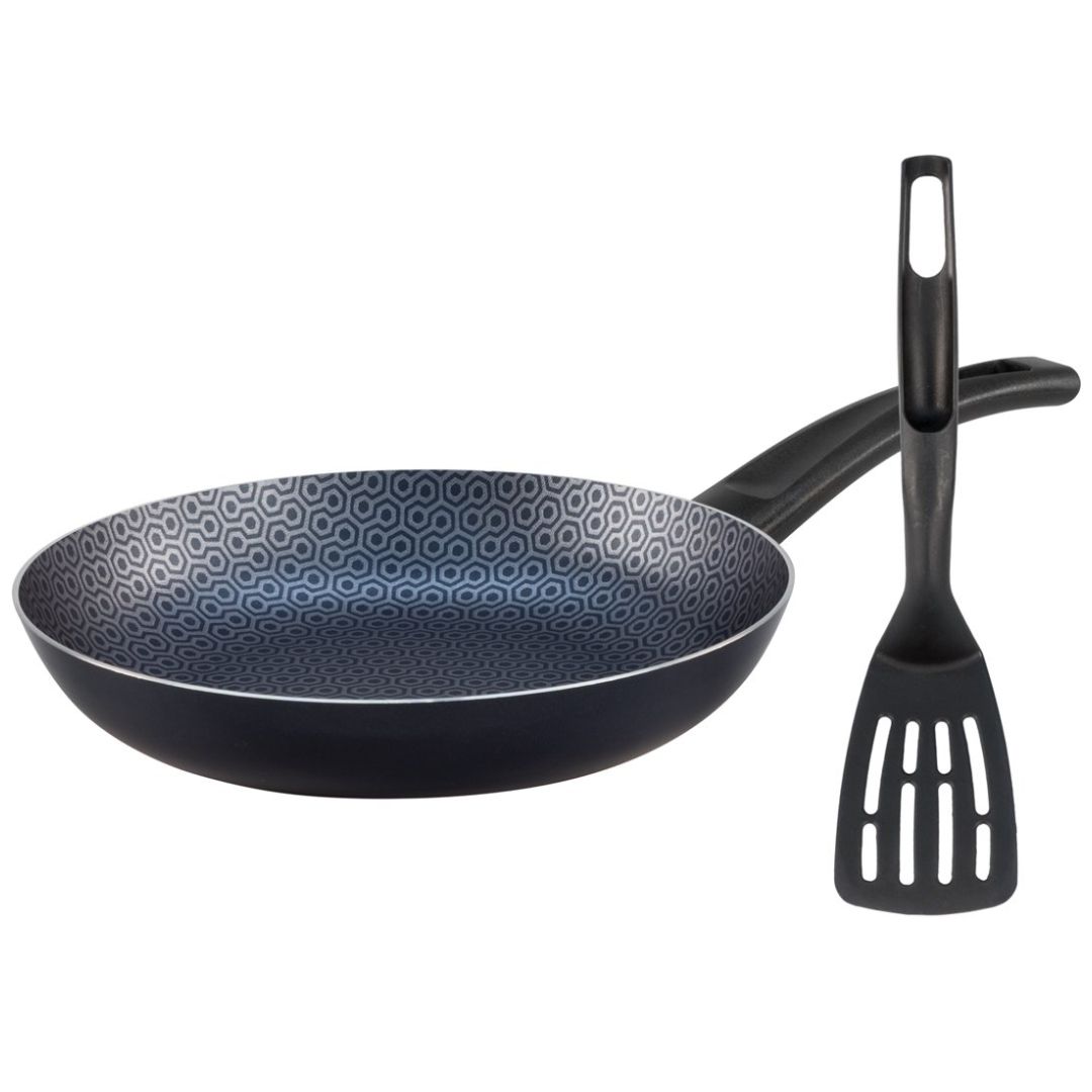 Sartén 24 Cm Classic Azul con Utensilio Ekco