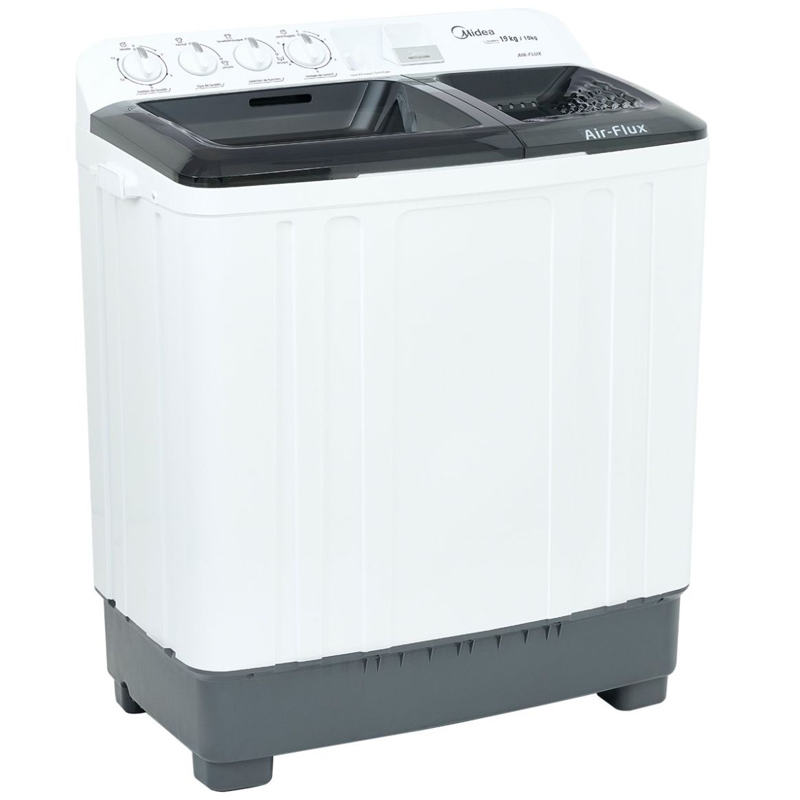 Lavadora Midea Doble Tina 19Kg Mtg01W19W Blanca