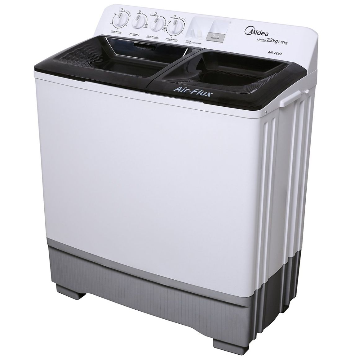 Lavadora Midea Doble Tina 22Kg Mtg01W22W Blanca