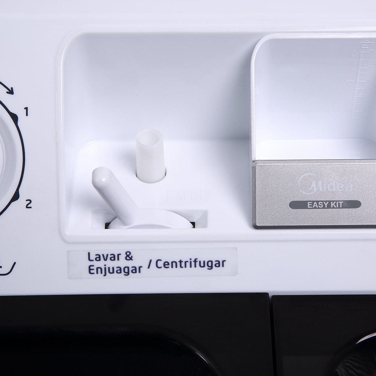 Lavadora Midea Doble Tina 22Kg Mtg01W22W Blanca