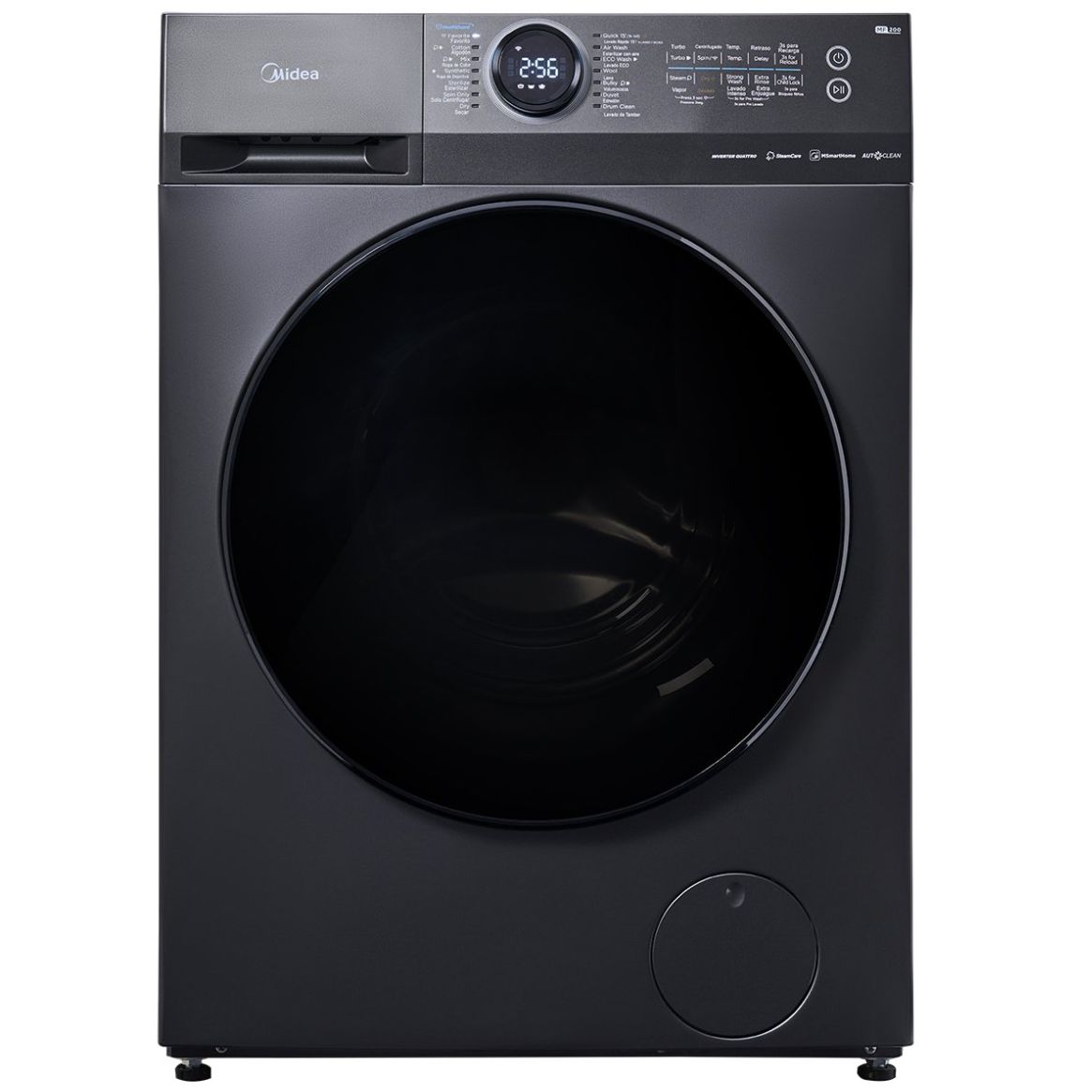 Lavasecadora Midea 12Kg  Mf200D125Wb/t Silver