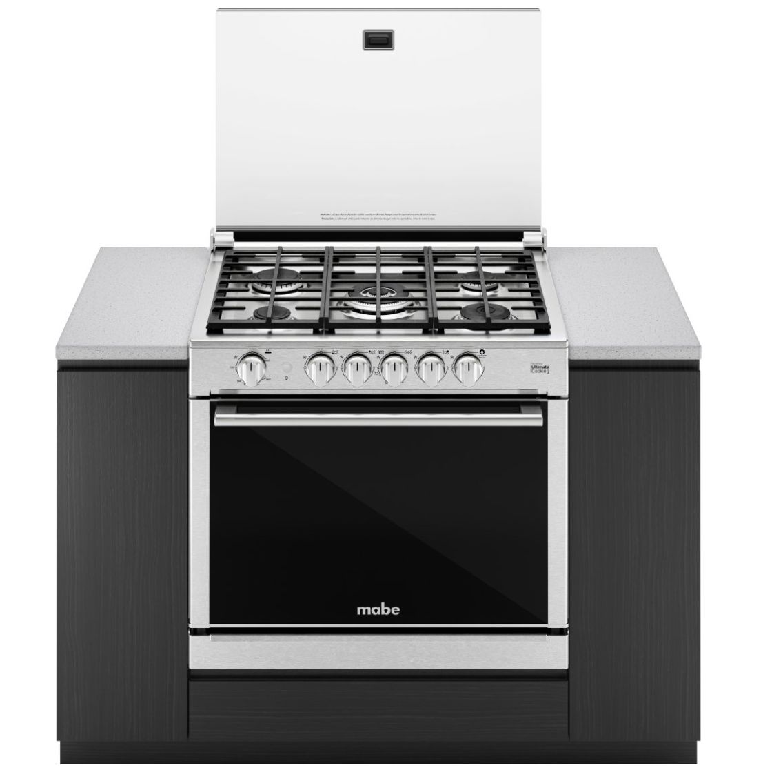 Estufa 80 Cm Inoxidable Capelo Recto Xoc80800Ct2 Mabe