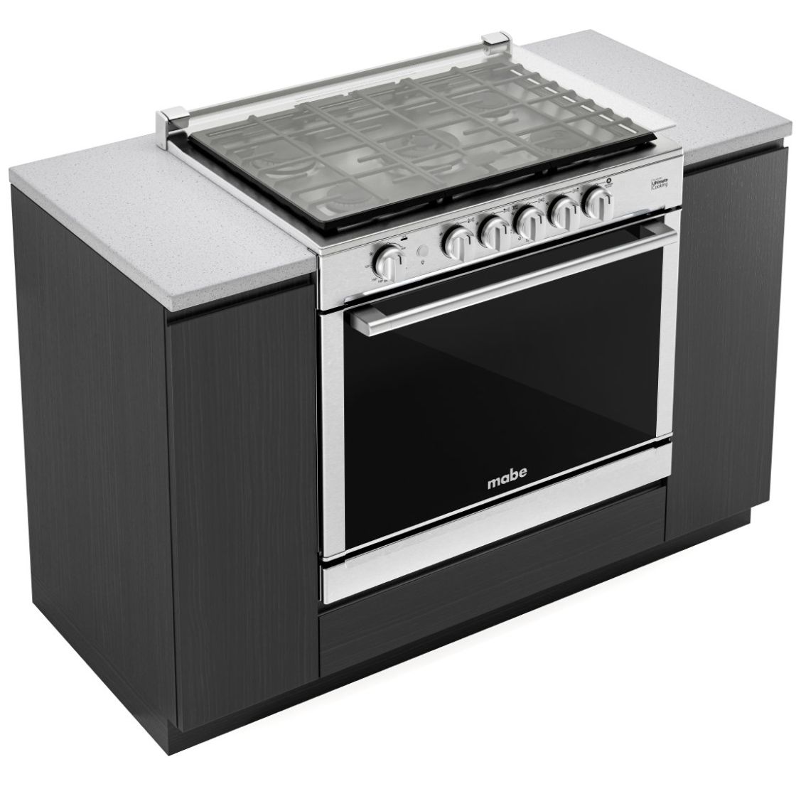 Estufa 80 Cm Inoxidable Capelo Recto Xoc80800Ct2 Mabe