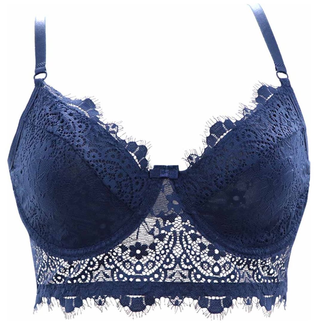Bralette de Encaje con Varilla Couture 24357