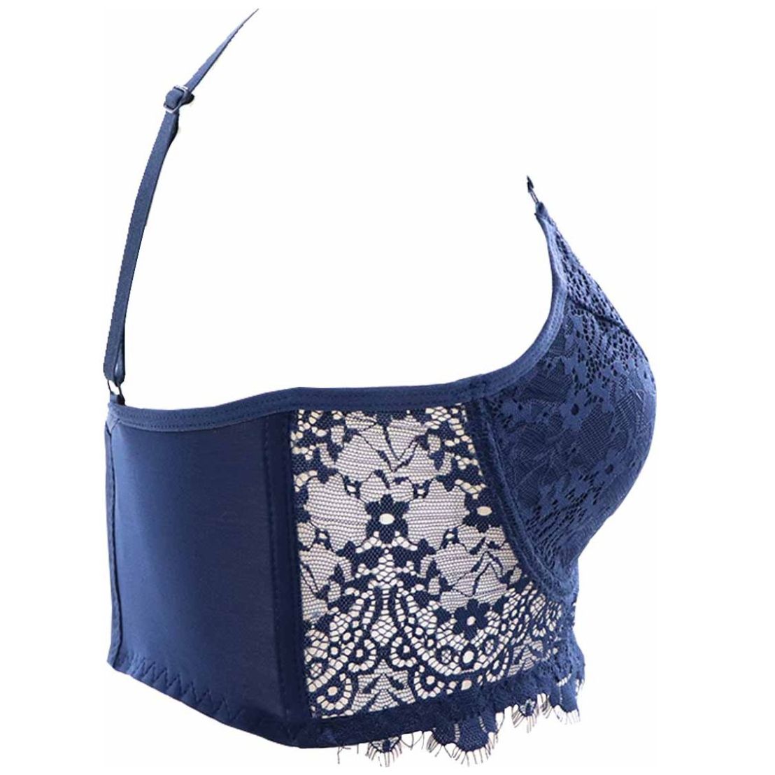 Bralette de Encaje con Varilla Couture 24357