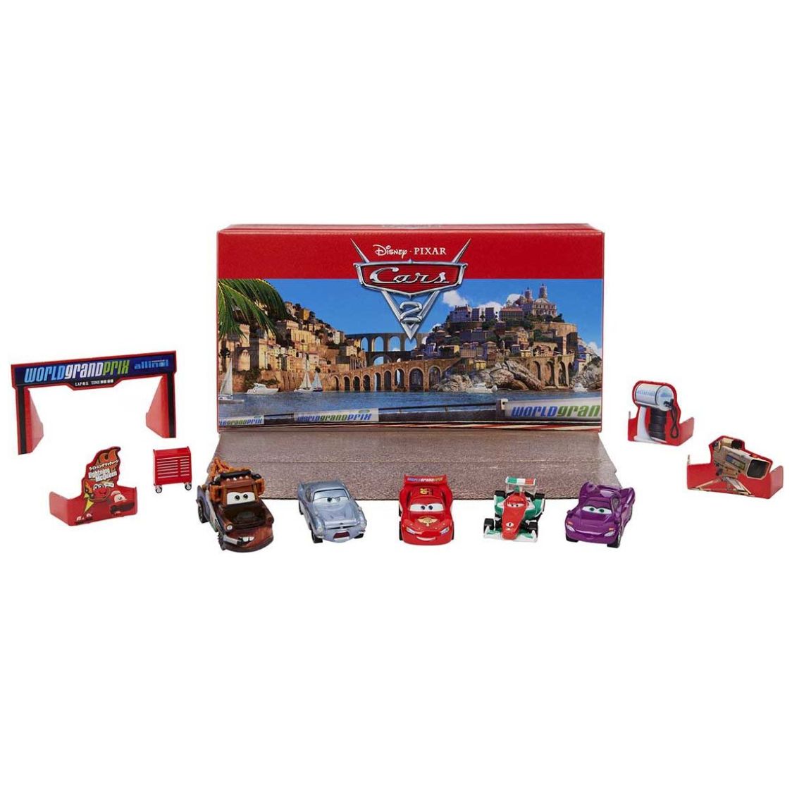 Disney Pixar Cars 2 Starter Collection Paquete de 5 Autos