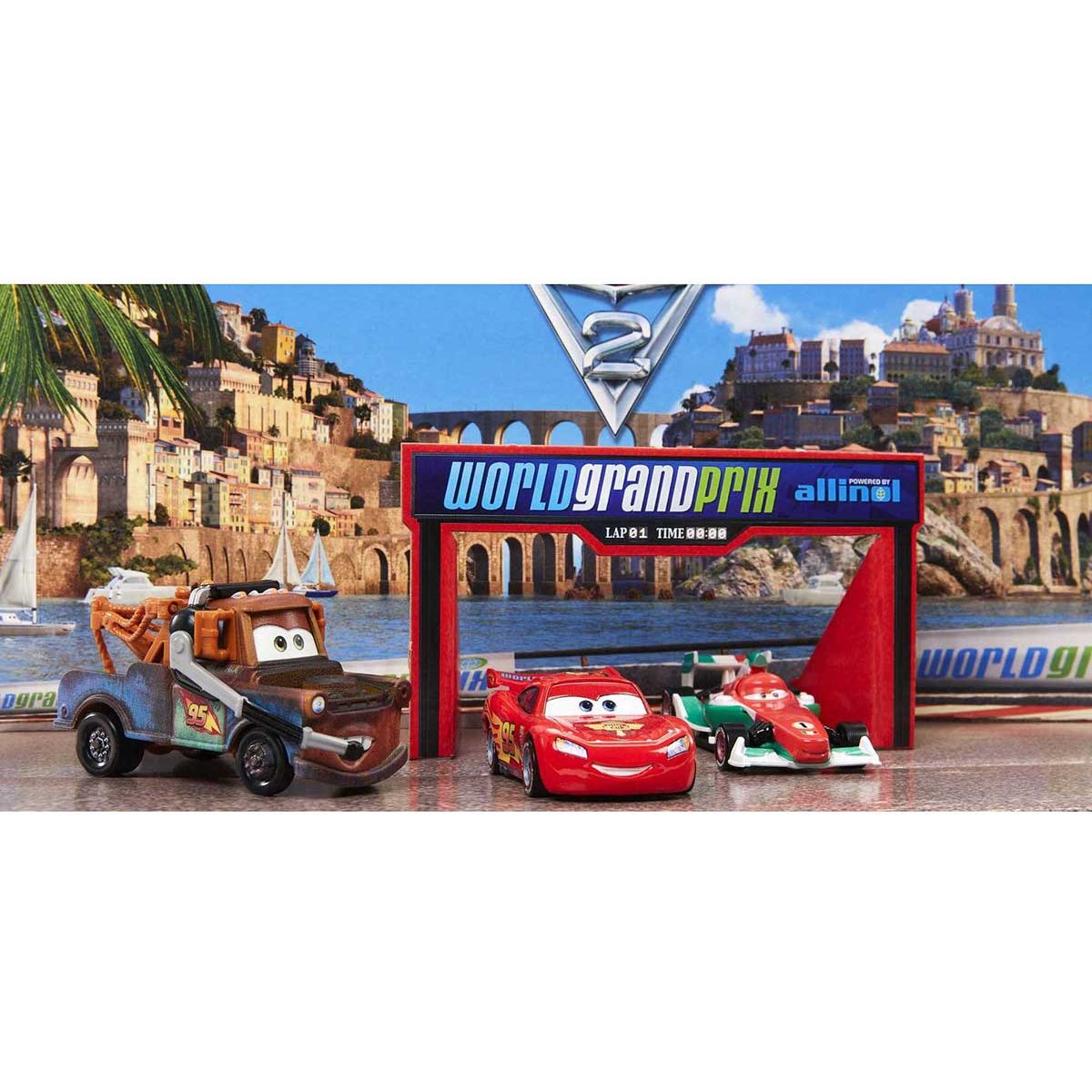 Disney Pixar Cars 2 Starter Collection Paquete de 5 Autos
