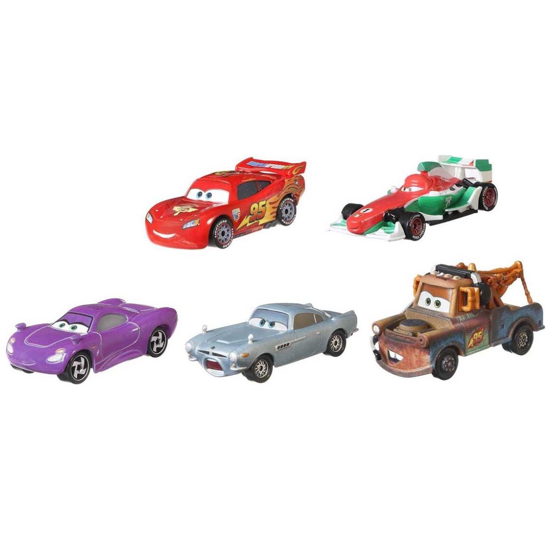 Disney Pixar Cars 2 Starter Collection Paquete de 5 Autos