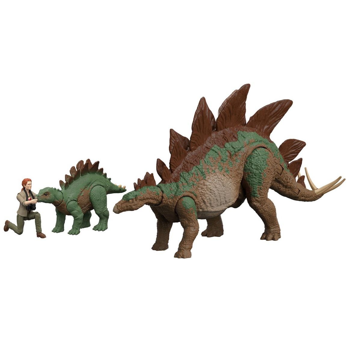 Jurassic World Dinosaurio de Juguete Dr Sarah Y Stegosaurus