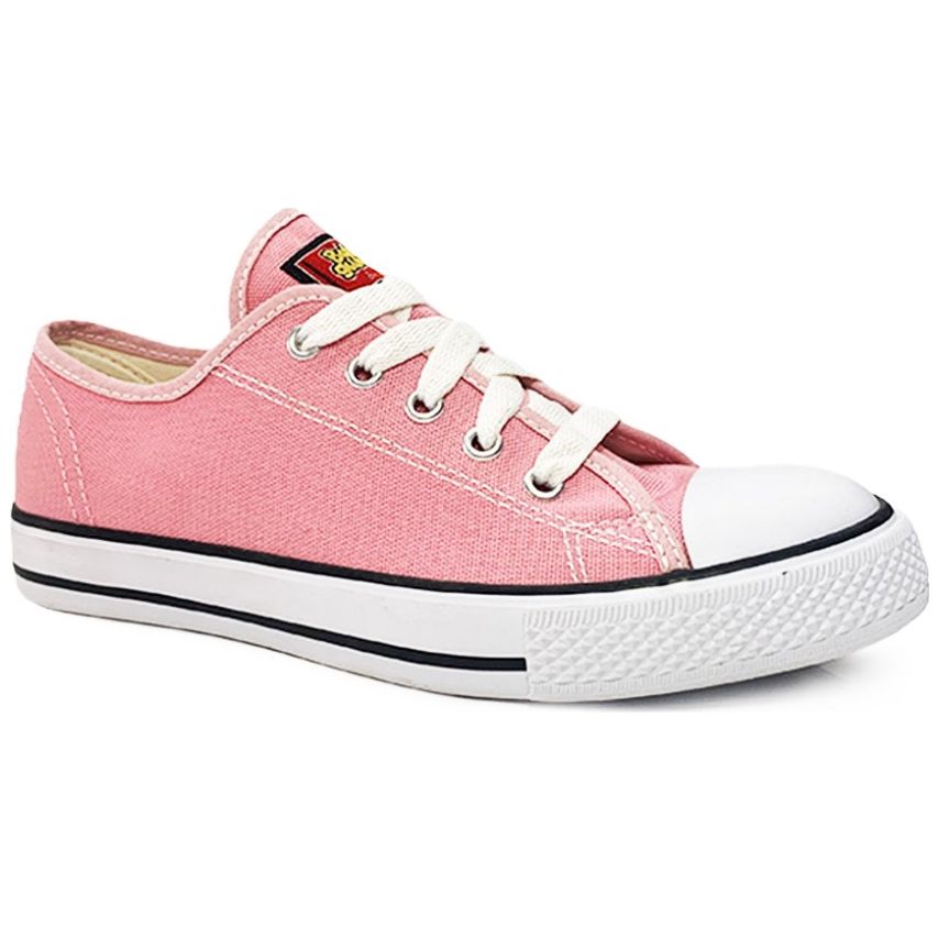 Tenis Lona 18-23 Harry Rosa Bubble Gummers para Niña