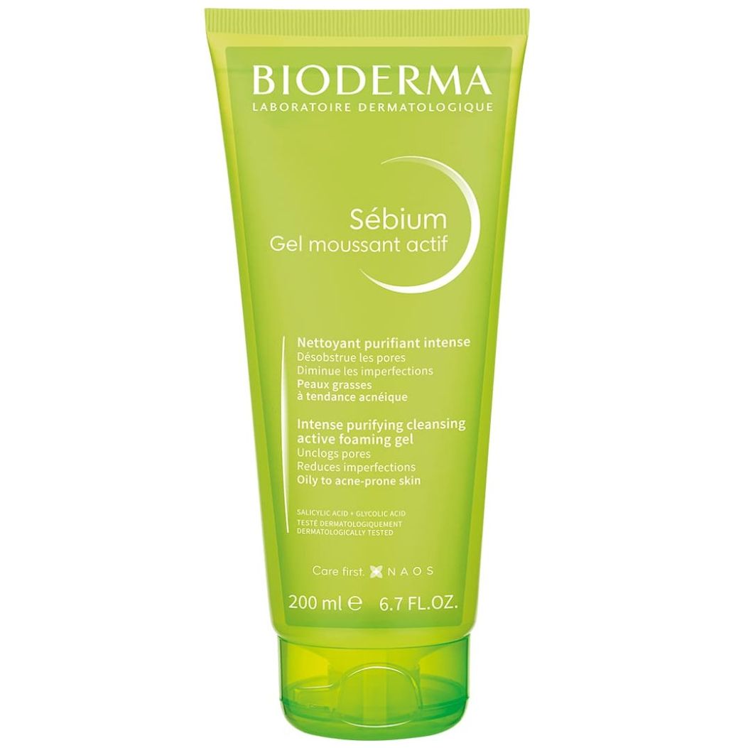 Bioderma Sébium Gel Moussant Actif, 200 Ml