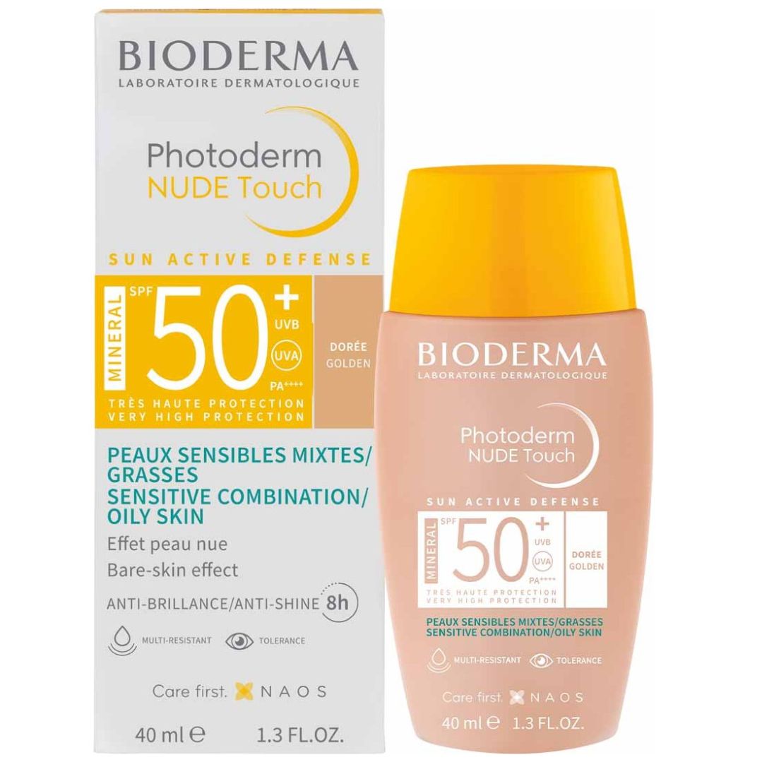 Photoderm Nude Touch Mineral Spf 50+ Tono Dorado