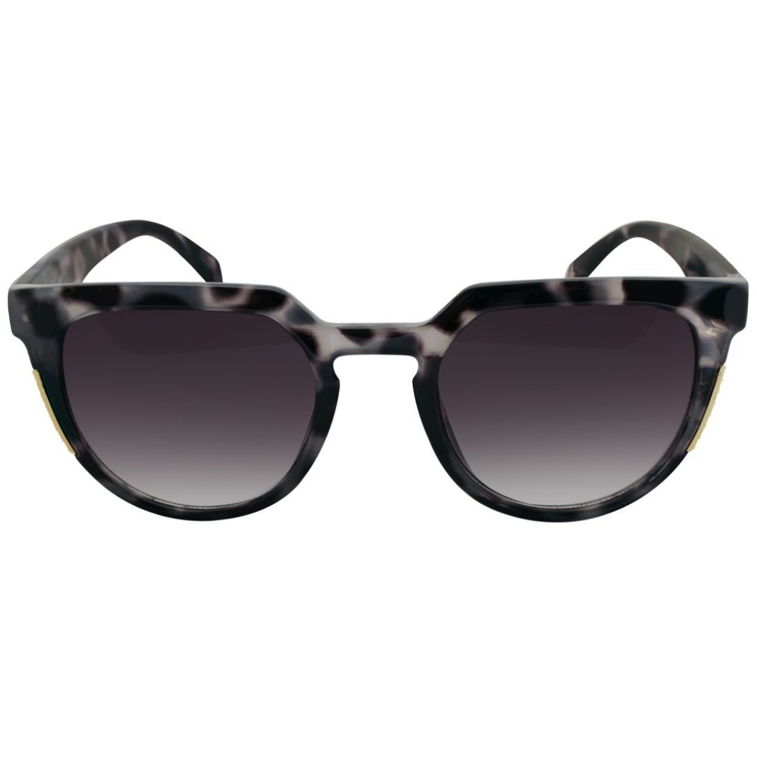 Lentes de Sol Wayfarer Pasta Demi Gris Micas Negras Mossimo
