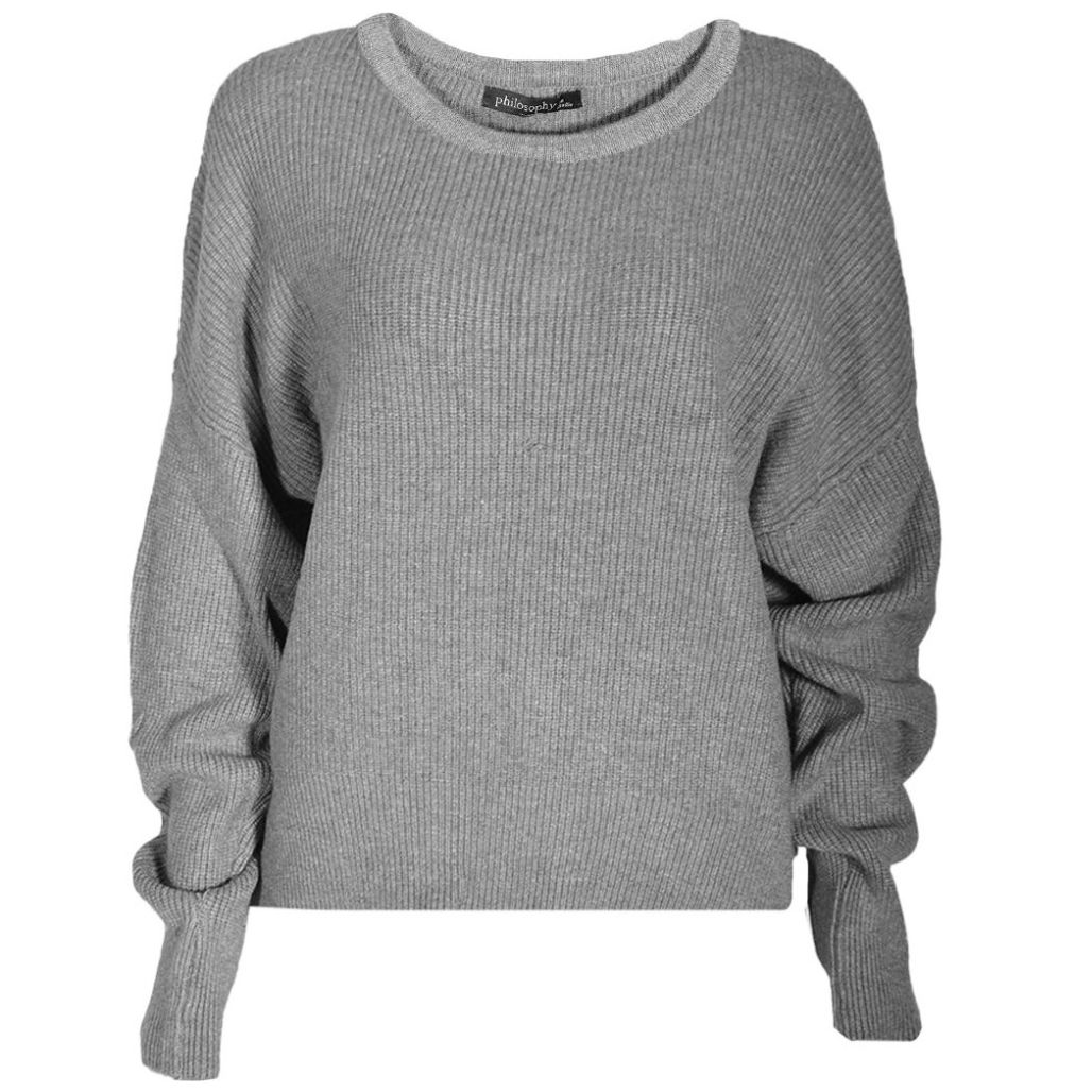 Suéter con Manga Ranglan Philosophy  para Mujer