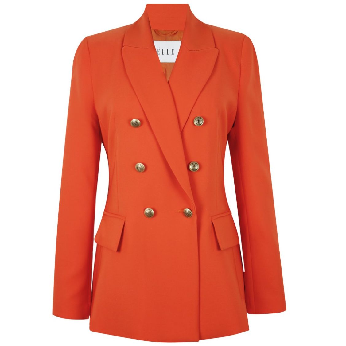 Saco para Mujer Manga Larga Cuello Solapa Diseño: con Botones Elle