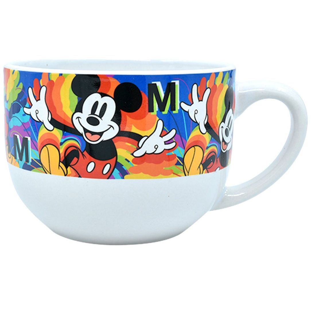 Taza Disney Mediana Mickey & Minnie con Cocoa Galeria Dc