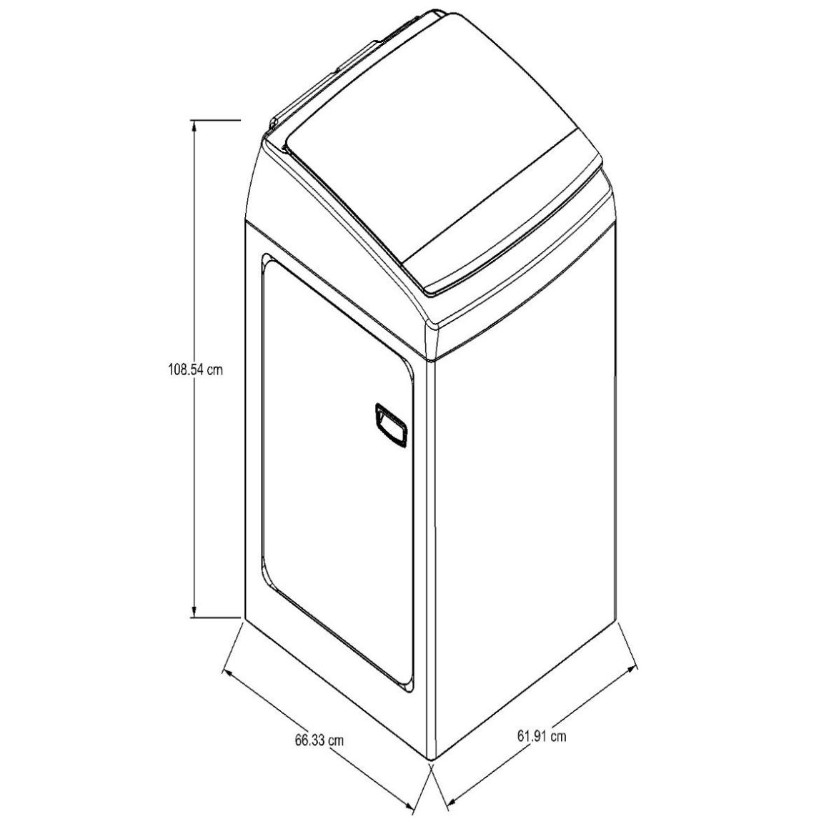 Lavadora Whirlpool Carga Superior 21Kg Ww21Btahme Negro