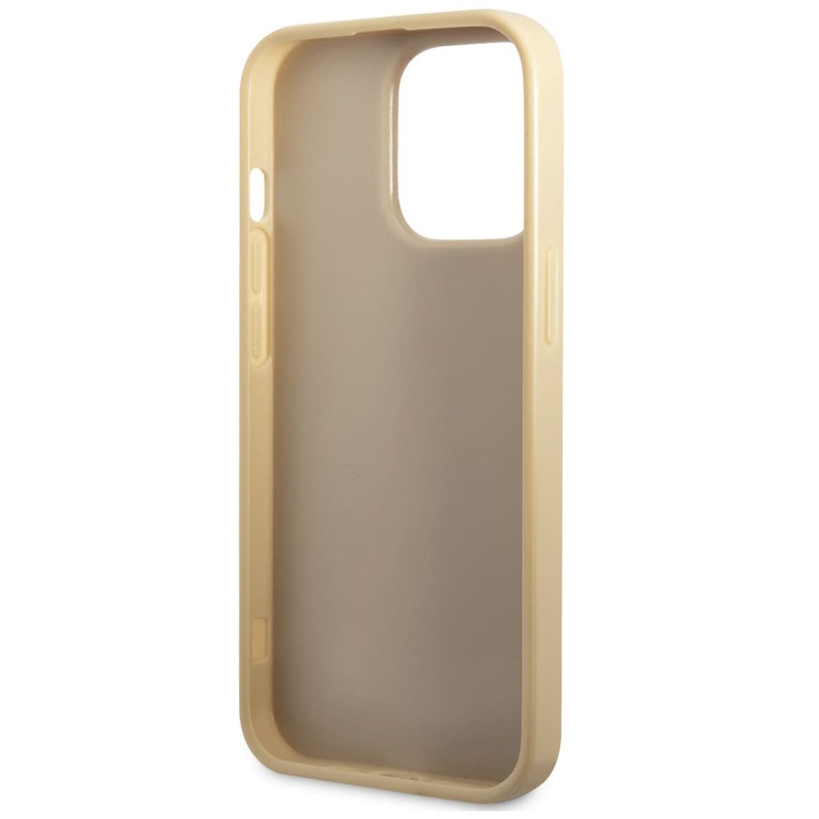 Carcasa iPhone XS Max Licencia Guess Borde Dorado