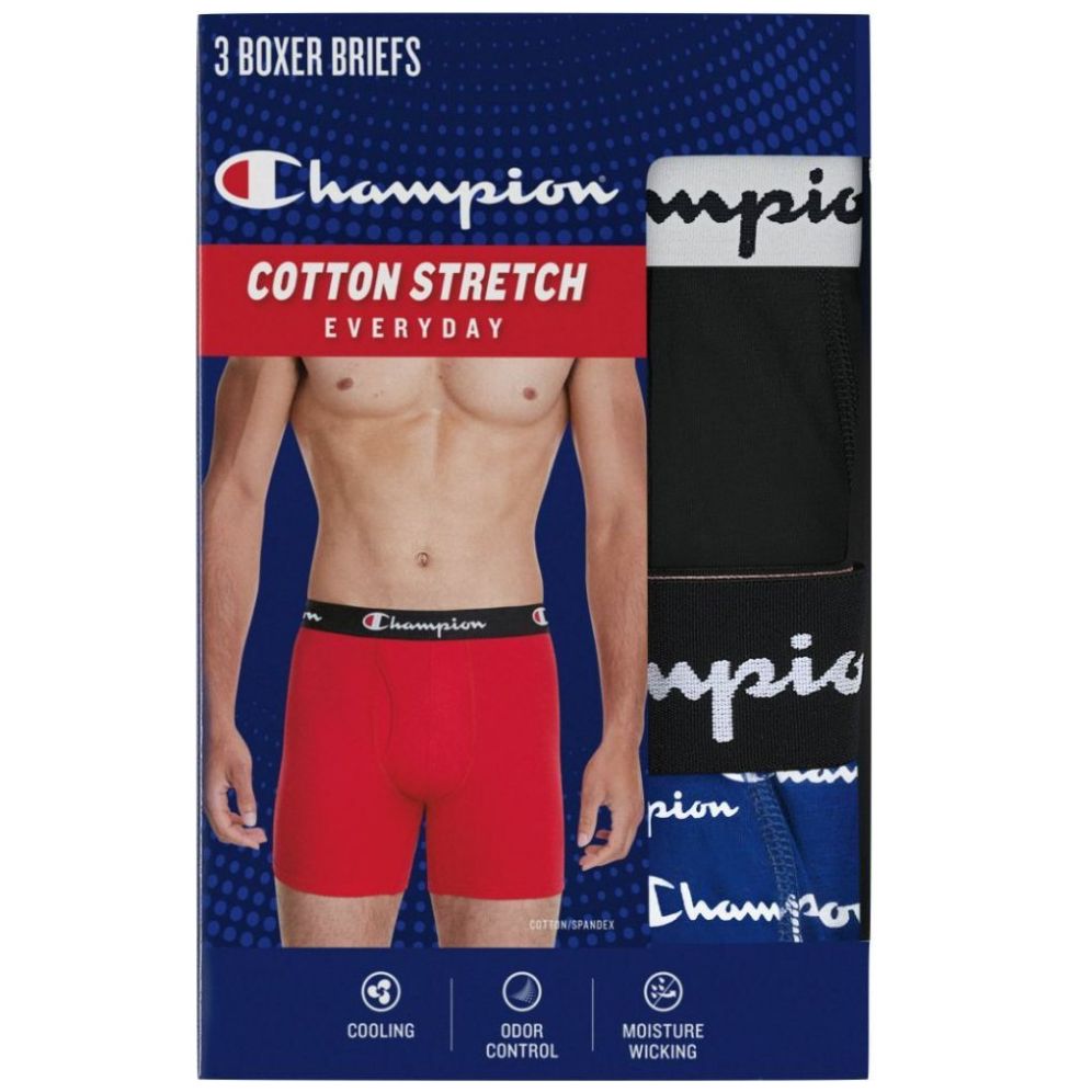 B xer Brief para Hombre 3 Pack Champion