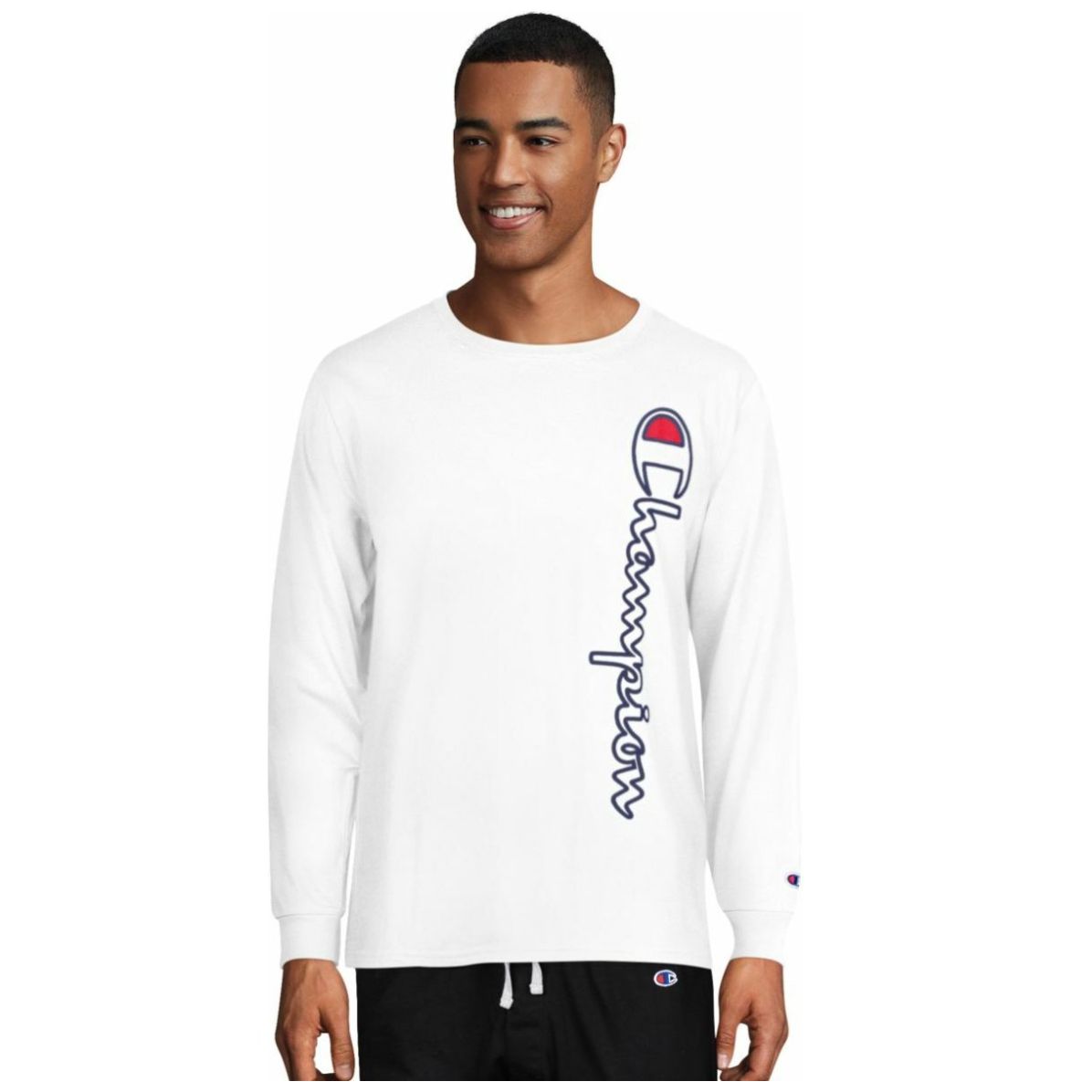 Playera Cred Manga Larga Champion para Hombre                  