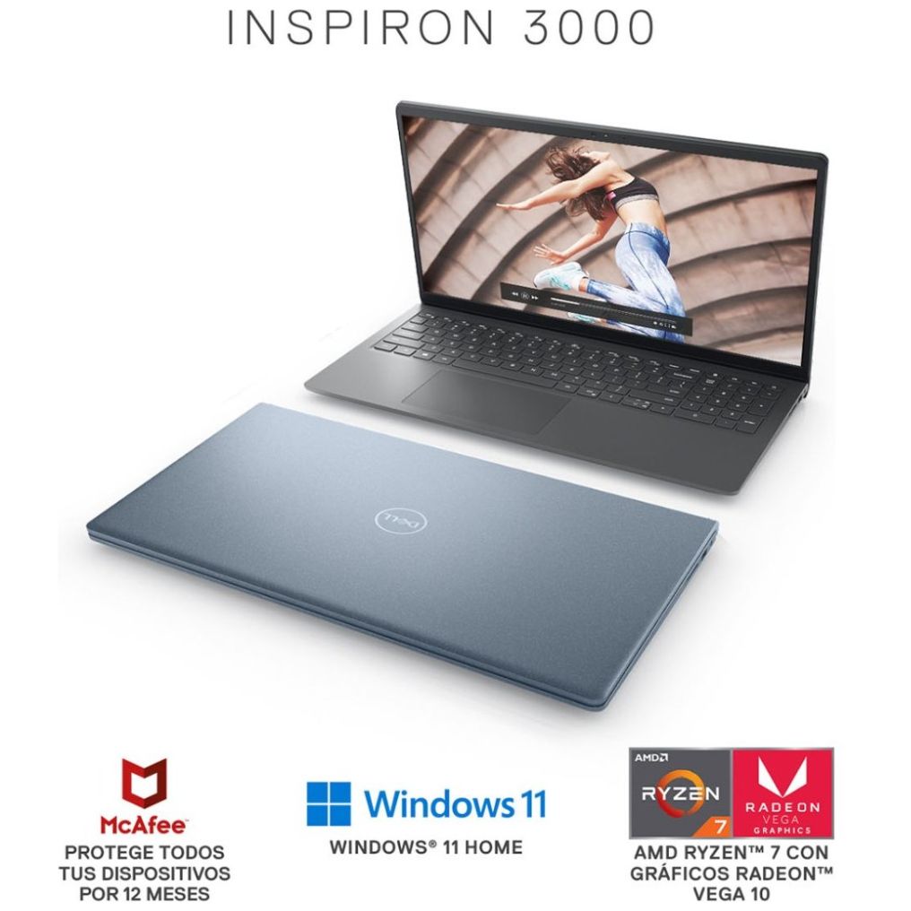 Laptop Dell Inspiron I3515 Amd R7 8Gb 512Gb