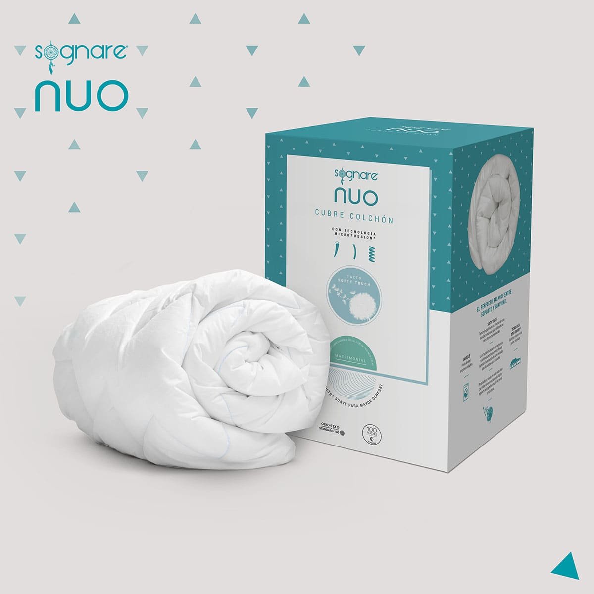 Cubre Colchón Sognare Nuo Matrimonial