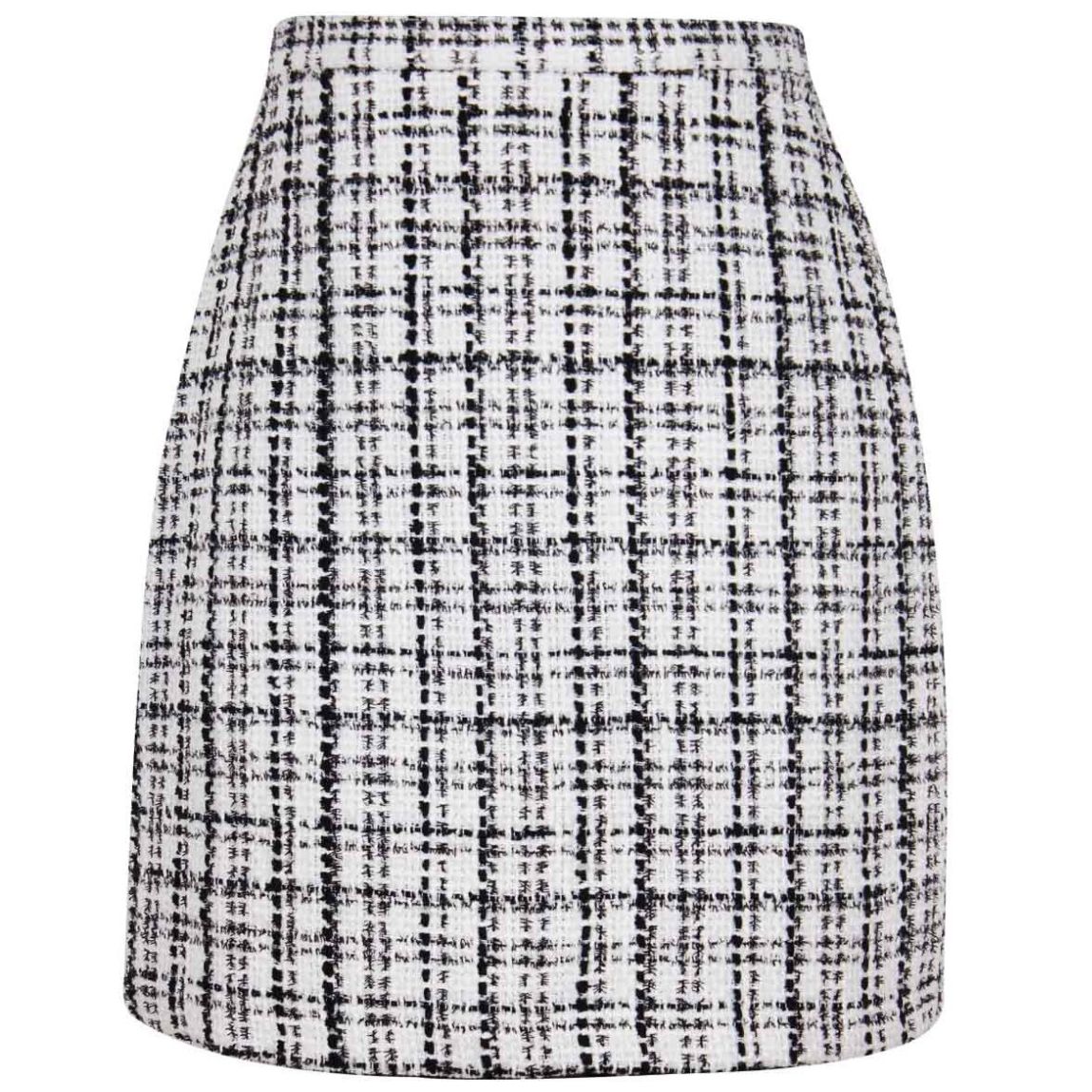 Falda para Mujer Corte Línea a Diseño a Cuadros Basel