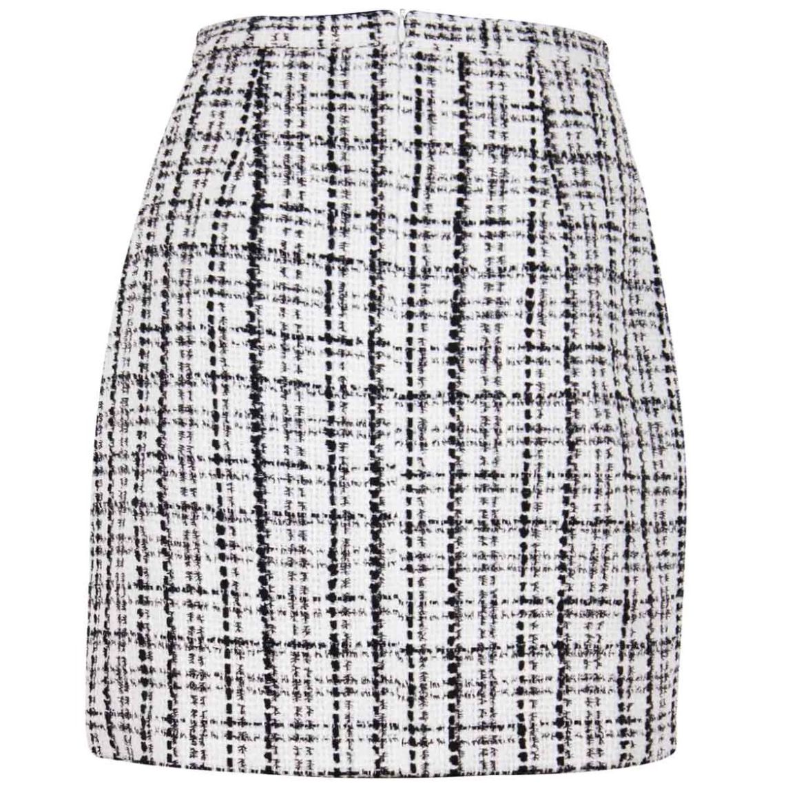 Falda para Mujer Corte Línea a Diseño a Cuadros Basel